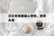 开云APP-关于沃尔夫斯堡雄心勃勃，拔得头筹的信息